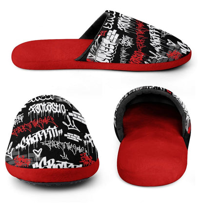 Flannel Men's Cotton Slippers