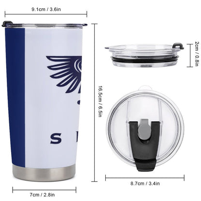 Car Travel Coffee Mug with Lid (All-Over Printing)
