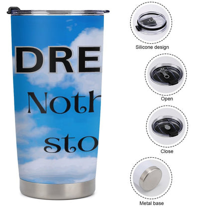 Car Travel Coffee Mug with Lid (All-Over Printing)