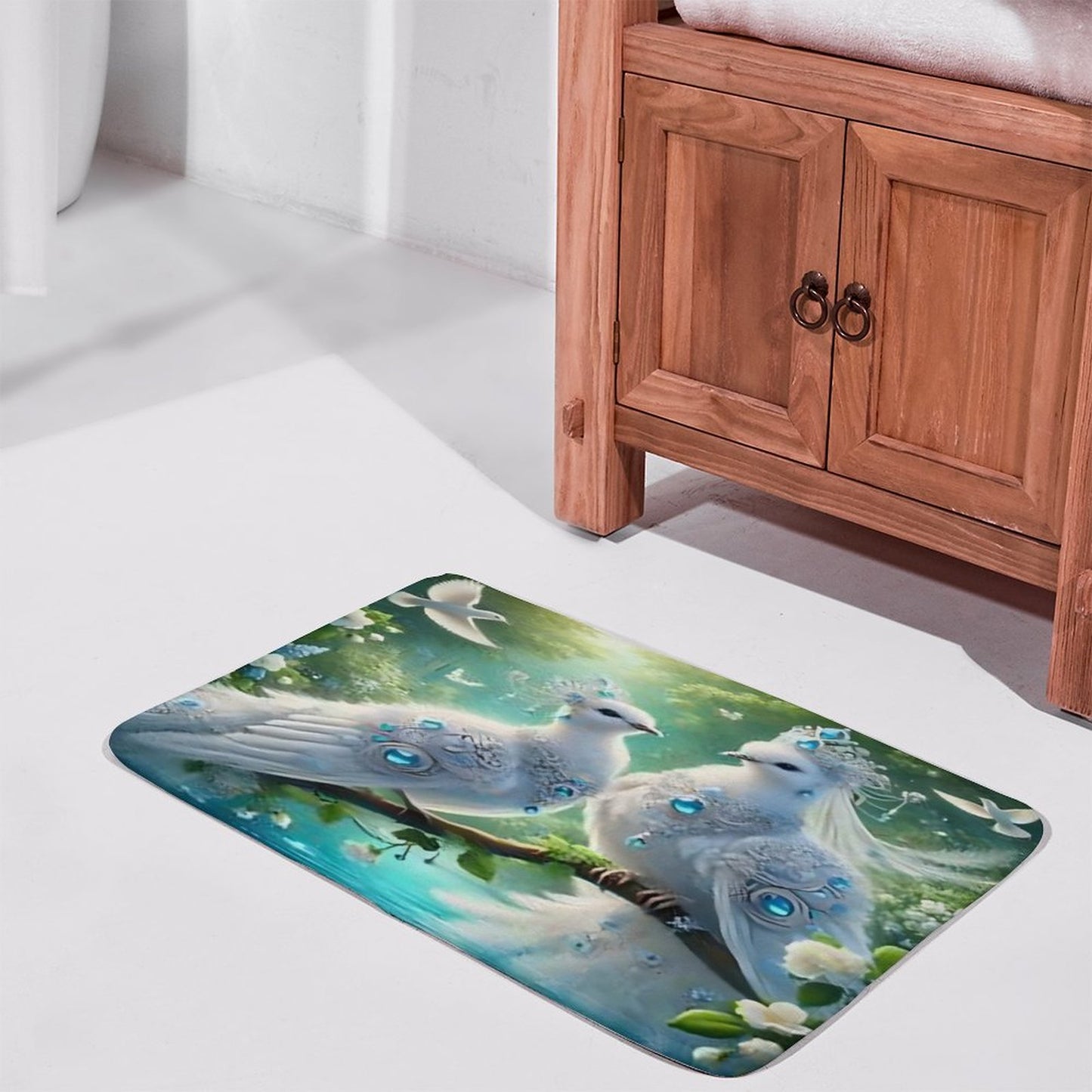 Coral Velvet Rug-15.7"x23.6"/ 40x60cm