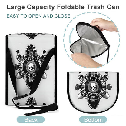 Collapsible Car Trash Bin