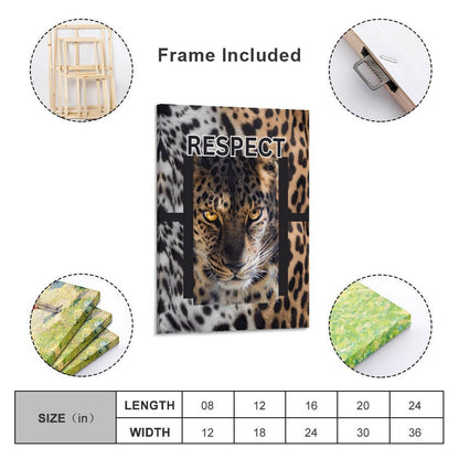 Framed Wooden Poster Hanging (Vertical 2:3)-8x12 inch