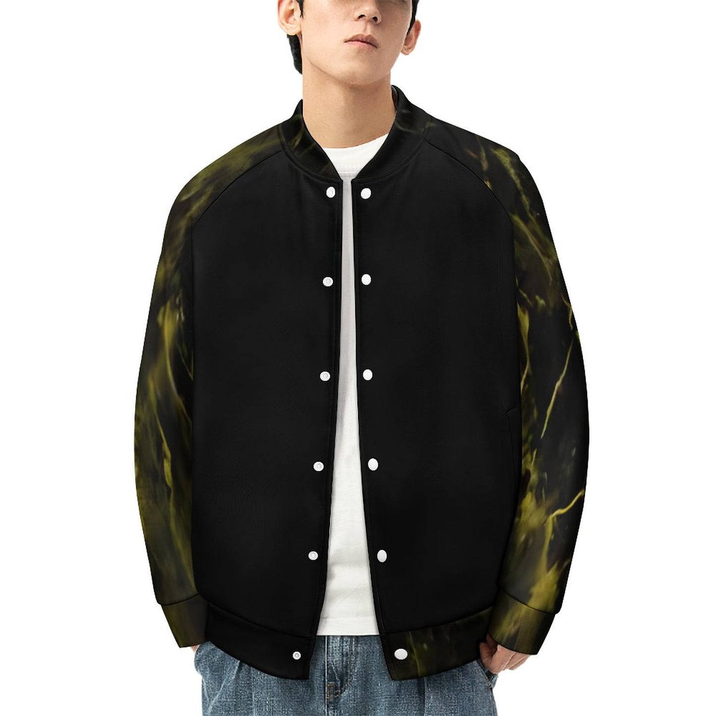 Men's Baseball Jacket (All-Over Printing)