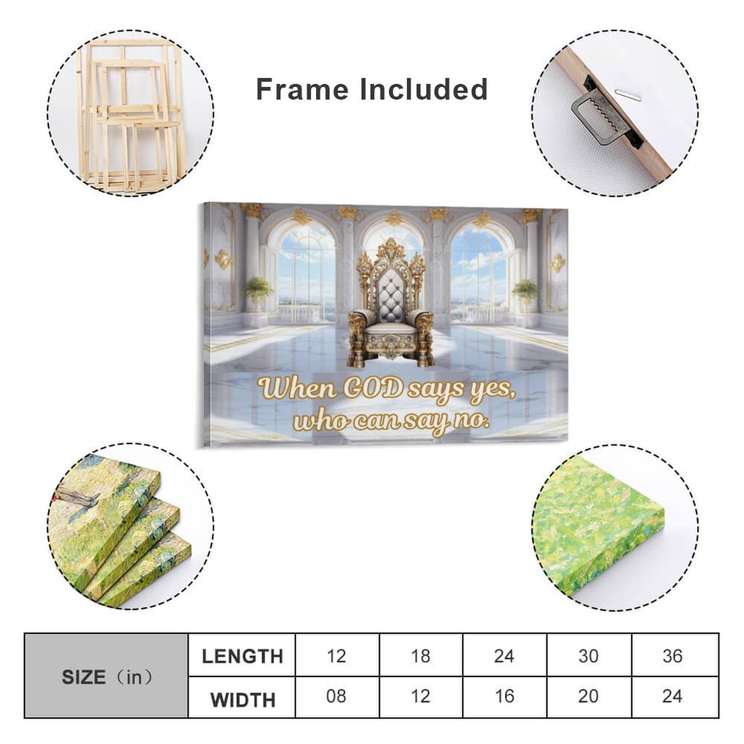 Hanging Poster (Horizontal 3:2)-12x18 inch/ 8x12 inch
