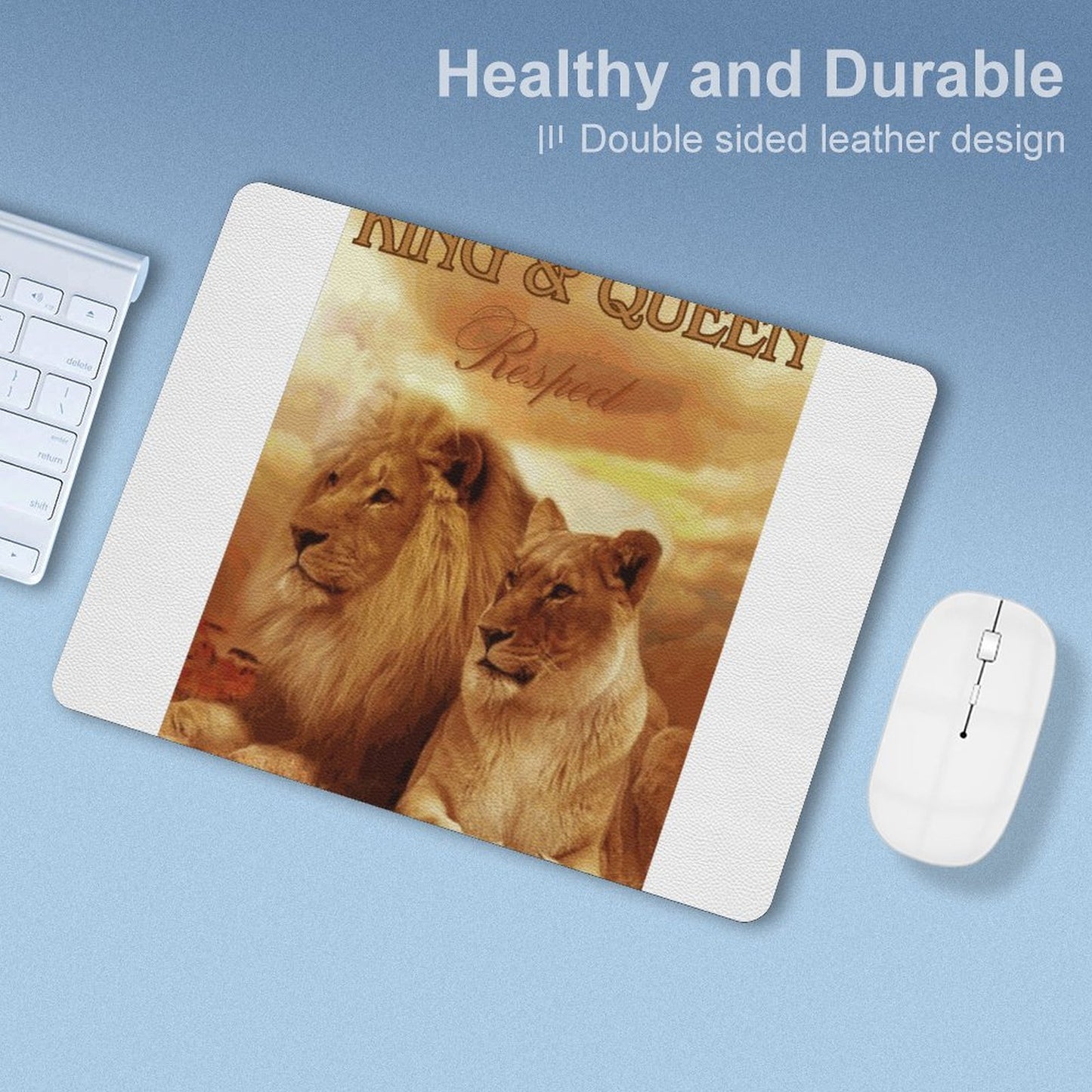 PU Leather Mouse Pad