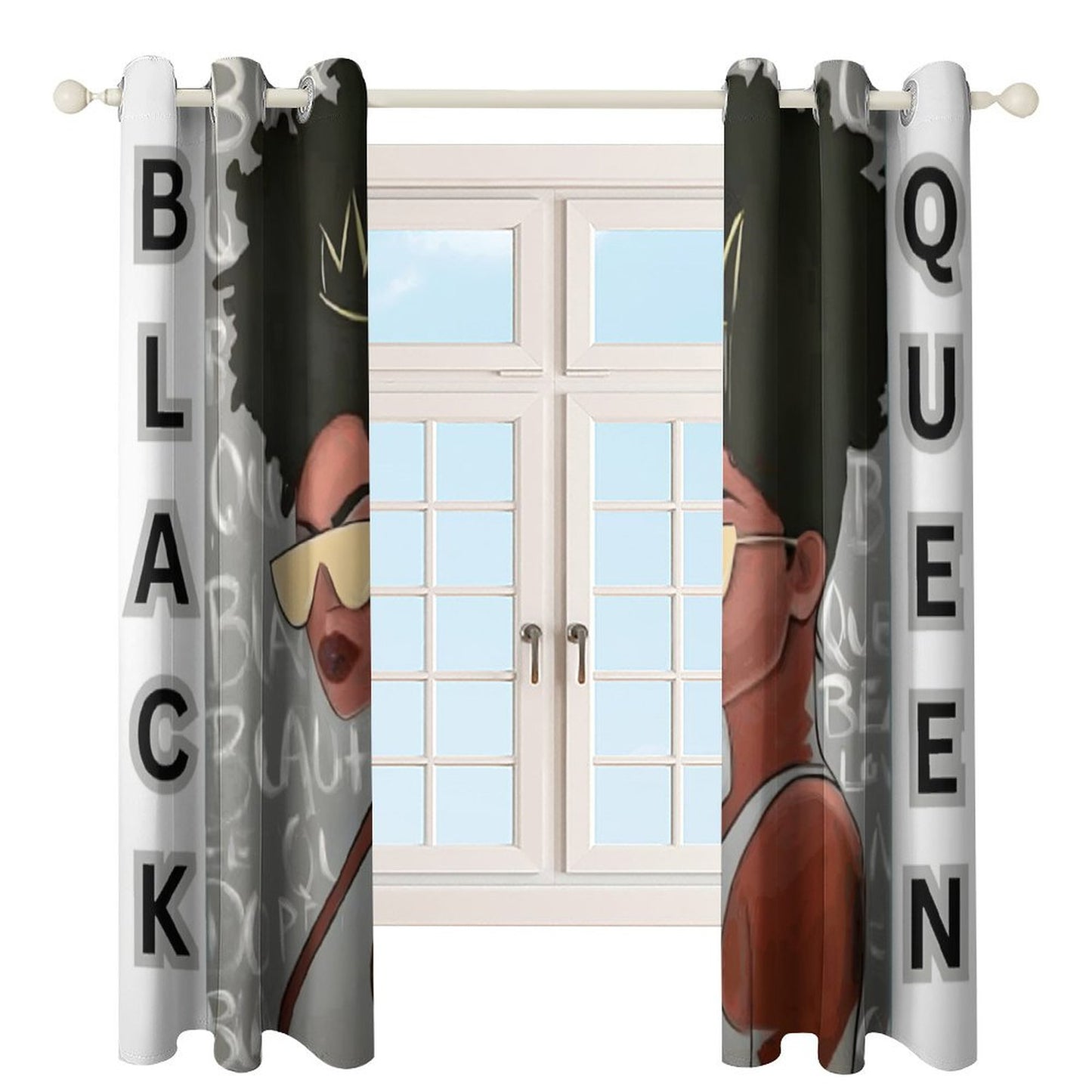 Grommet Curtain-52"x72"/ 132x183cm