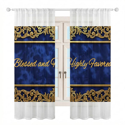 Sheer Curtain(All-Over Printing)