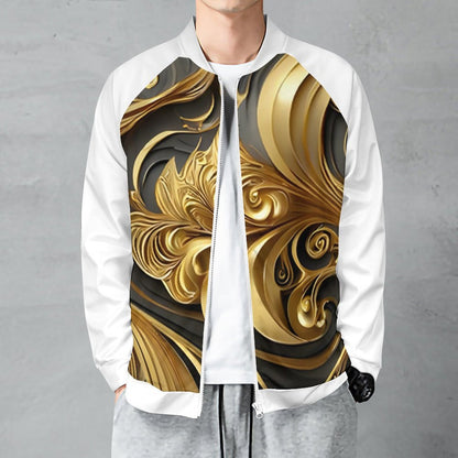 Raglan Zip-up Shirt(All-Over Printing)
