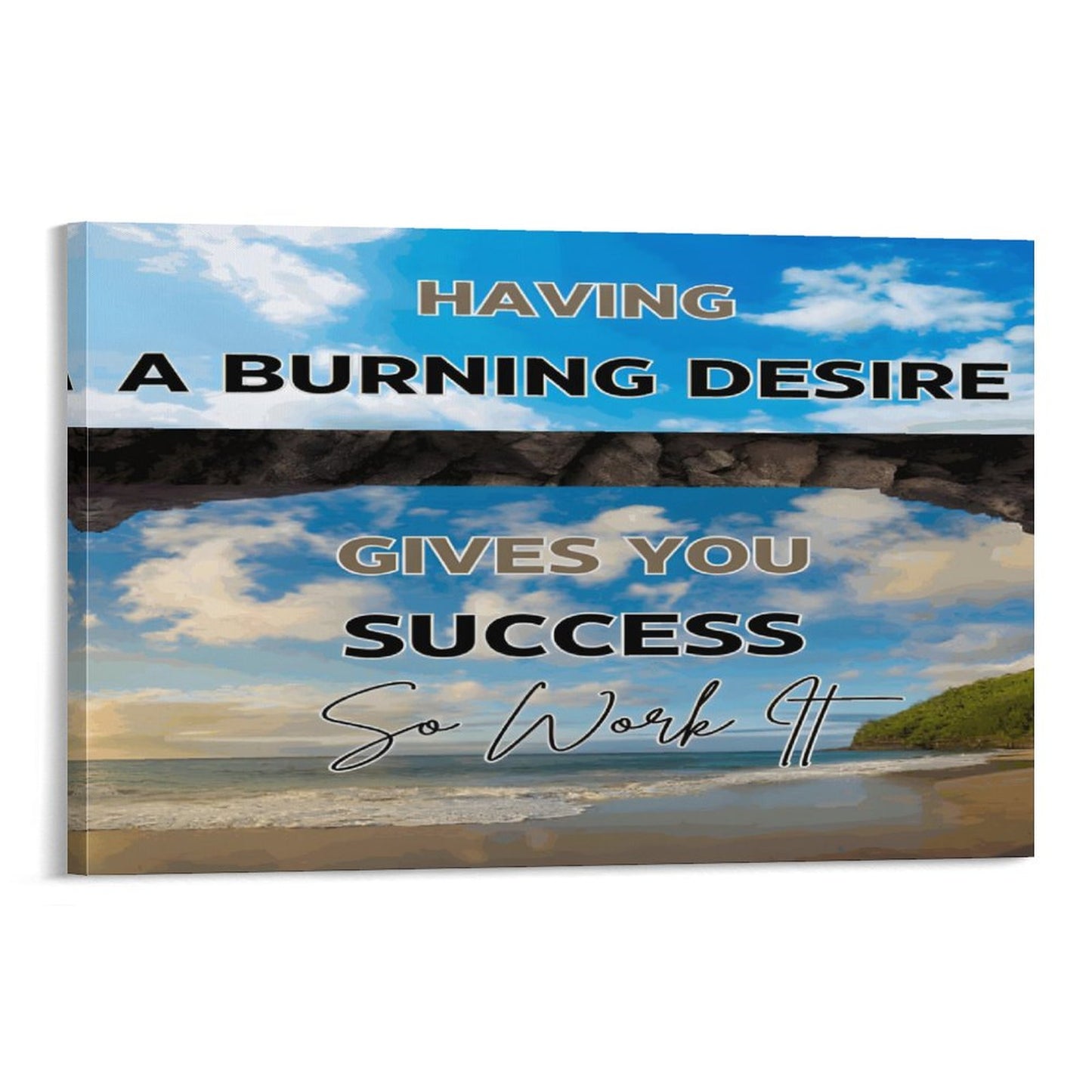 Hanging Poster (Horizontal 3:2)-12x18 inch/ 8x12 inch
