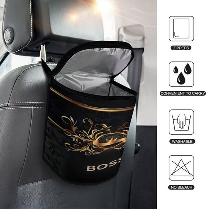 Collapsible Car Trash Bin