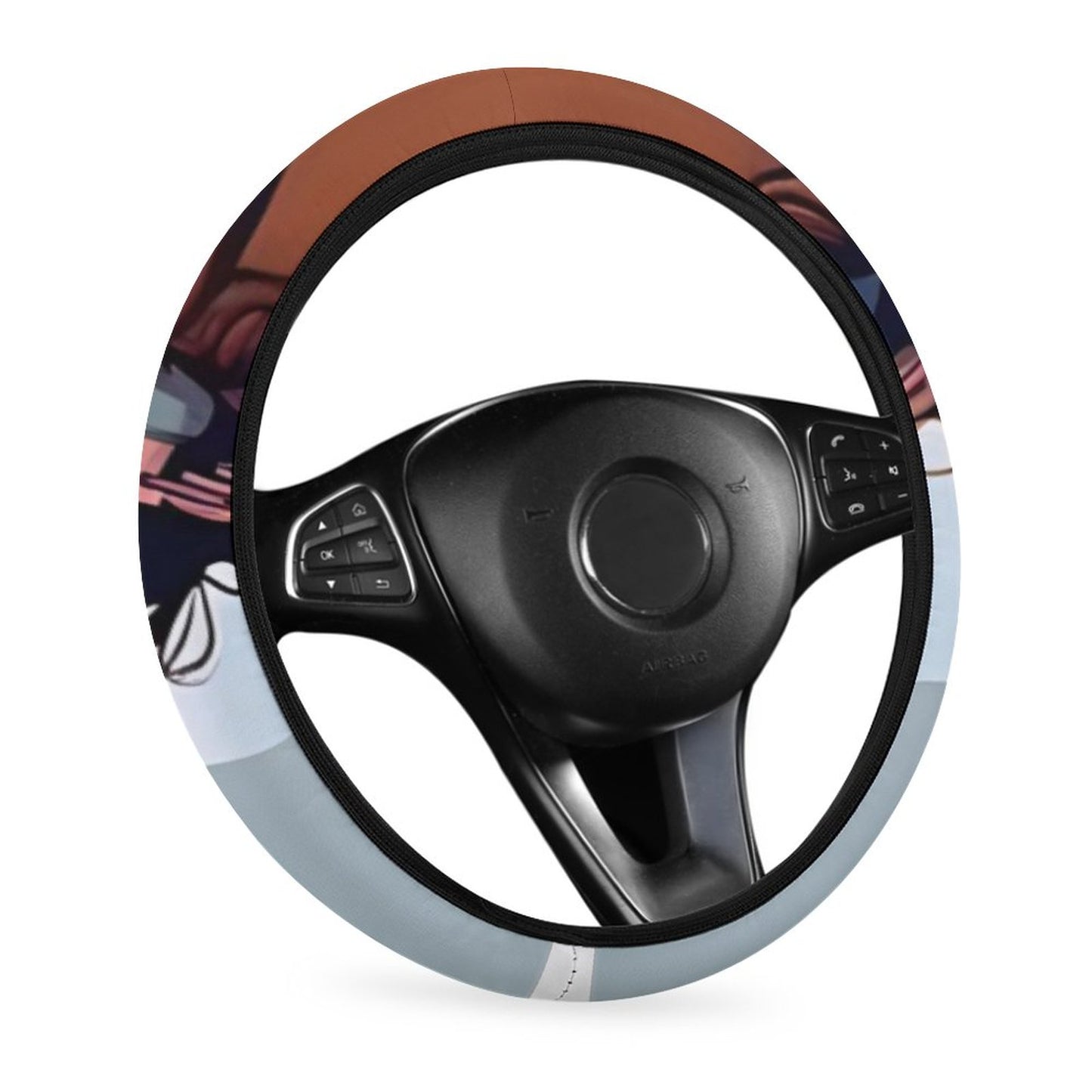Car Steering Wheel Cover