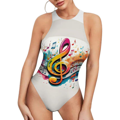 MUSIC GRAFFITI Tank Top Bodysuit