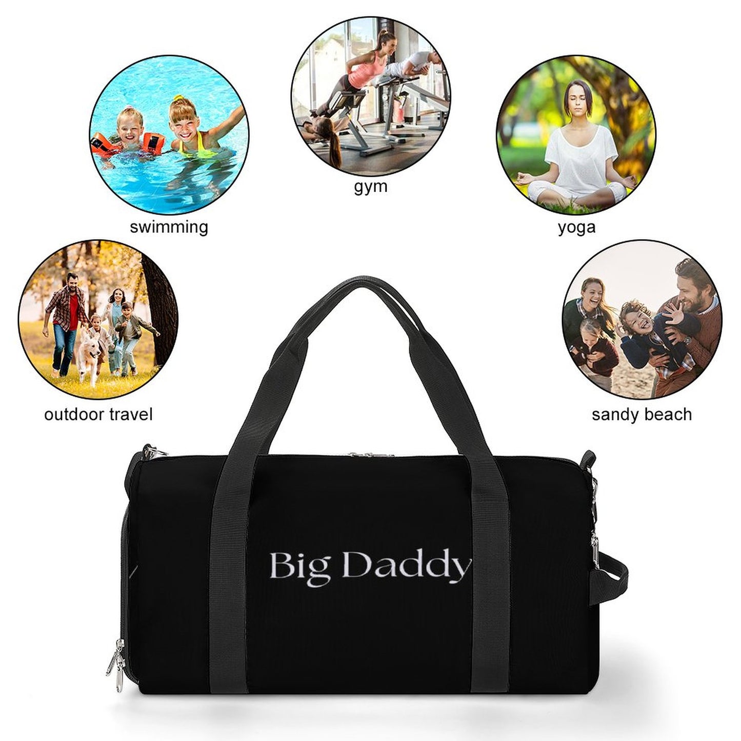 Gym bag A017 Large Capacity Sports Duffel