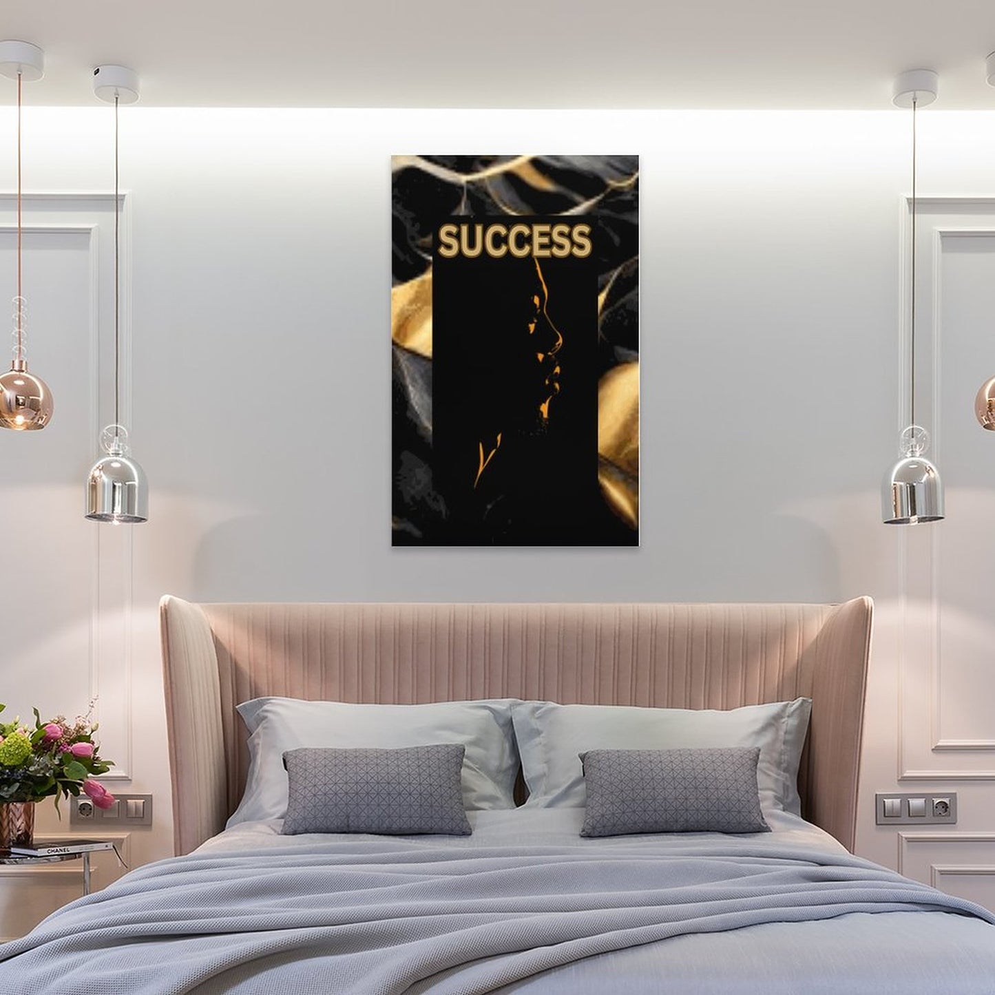 Framed Wooden Poster Hanging (Vertical 2:3)-8x12 inch
