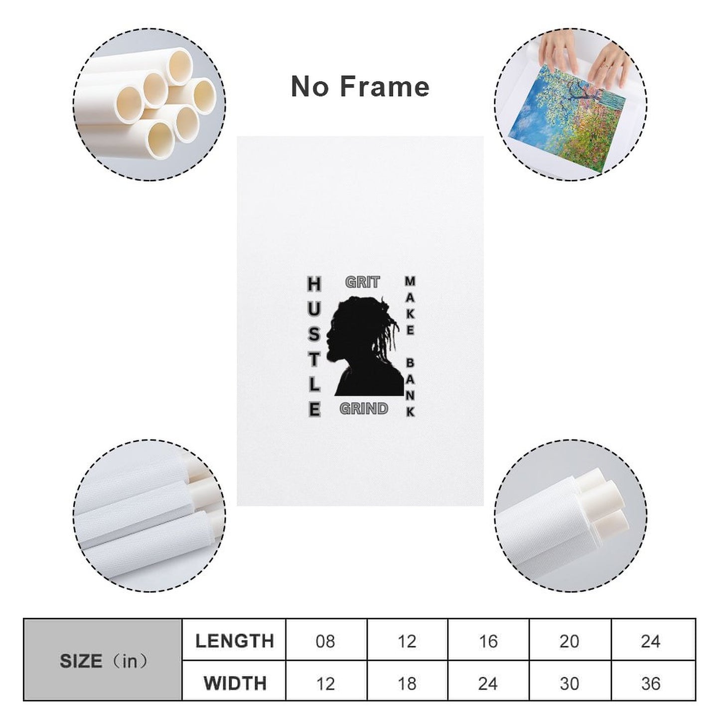 Unframed Art Prints (Vertical 2:3)-8x12 inch/12x18 inch