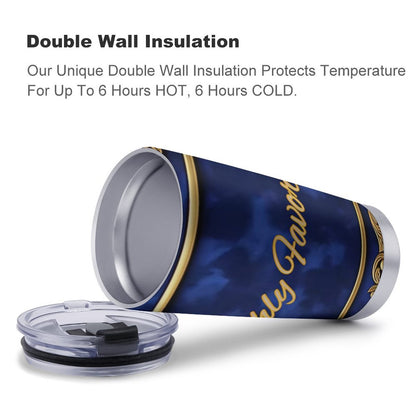 Car Travel Mug Set with Cleaning Kit (590ml/20oz)