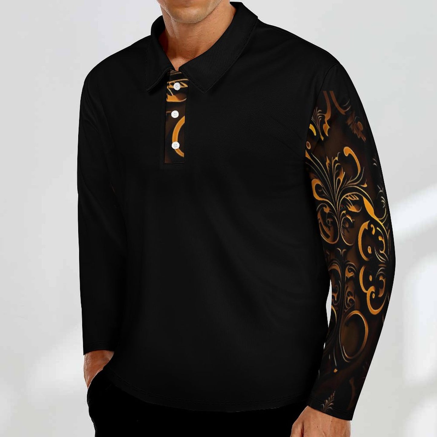 Men's Sports POLO Shirt DS008 (All-Over Printing)