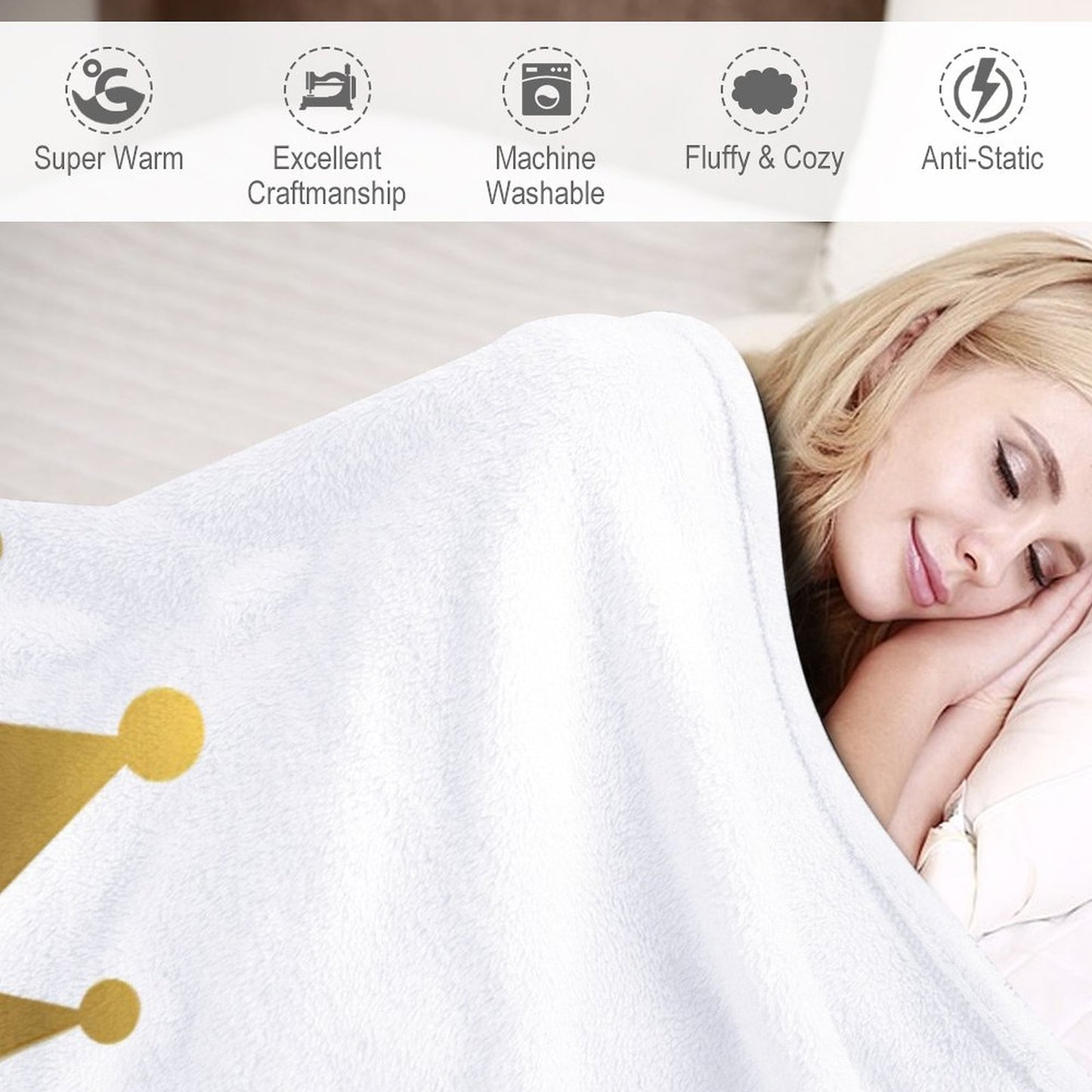 280gsm Flannel Blanket-60"x80" (Dual-sided Printing)