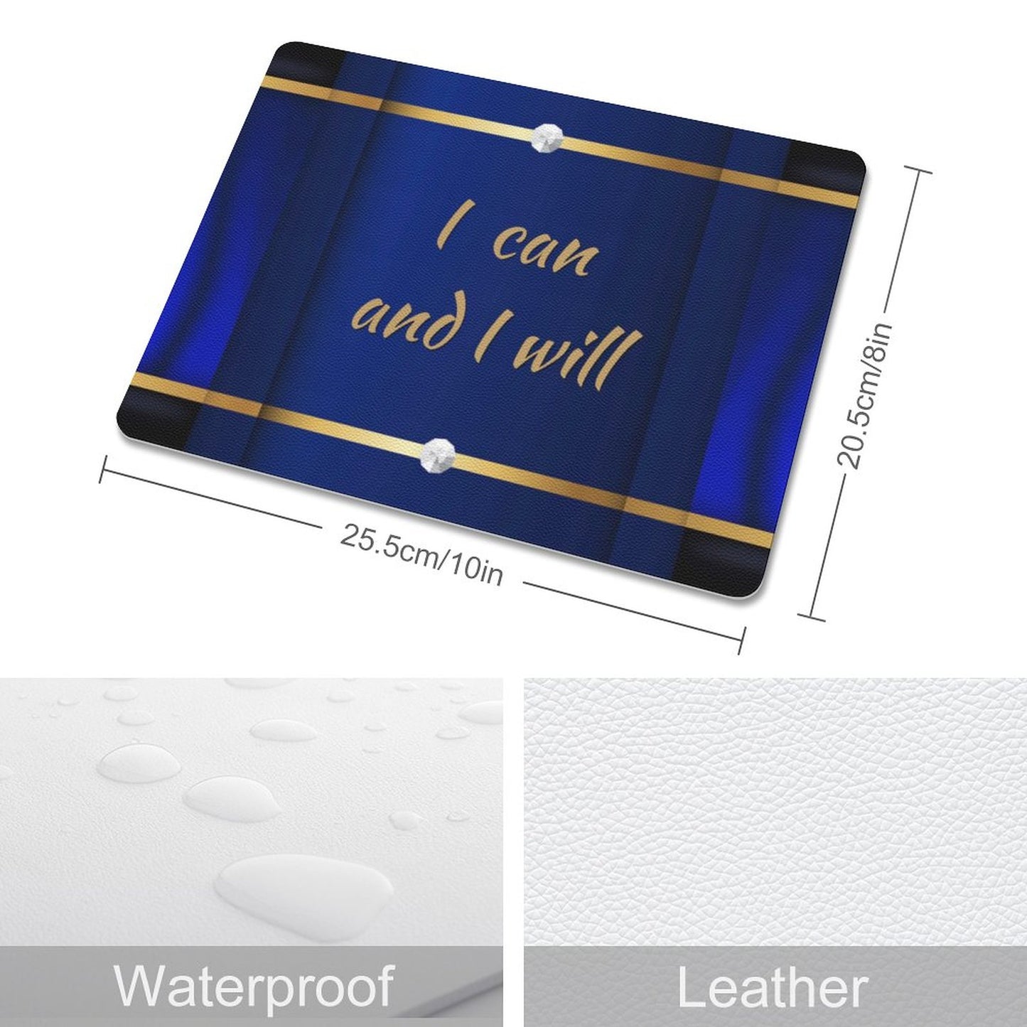 PU Leather Mouse Pad