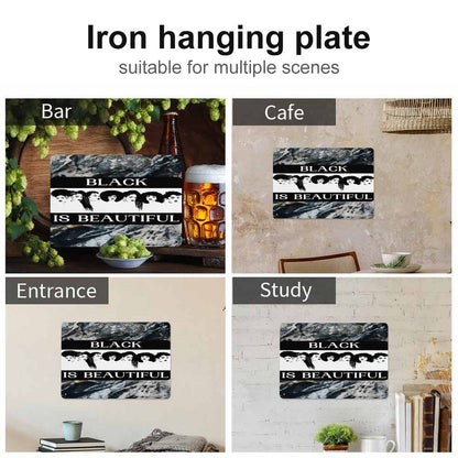 Horizontal Personalized Metal Wall Art Tin Sign-5.5"x7.9"/14x20cm