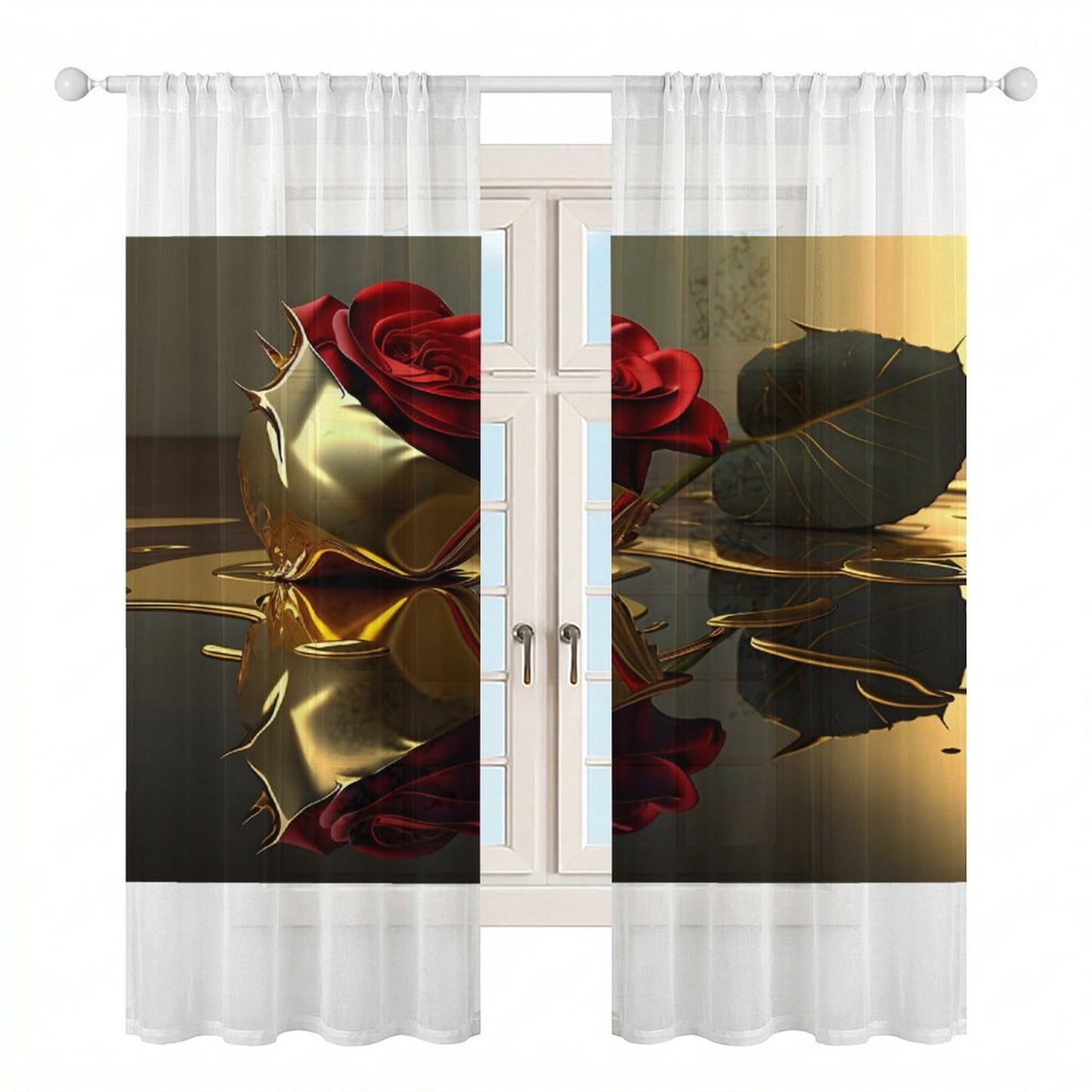 Sheer Curtain(All-Over Printing)