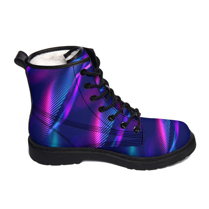 MULTICOLOR Unisex PLUSH FUR Boots