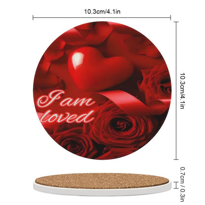 Round Ceramic Coaster