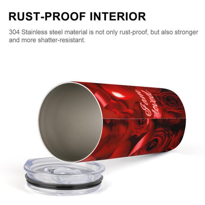 Insulated Drinking Cups with Lids
