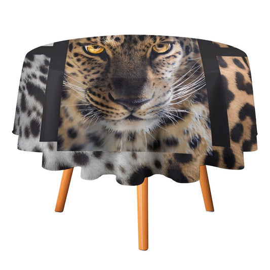 Round Tablecloth on Round Table
