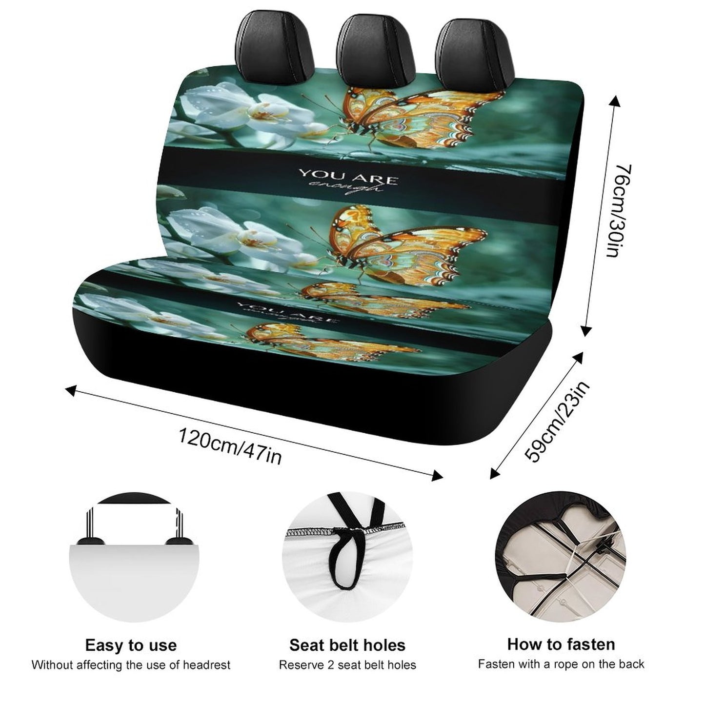 Back Seat Cover for Cars