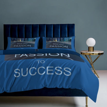 3-Piece Bedding Set-102"x90"/ 259x229cm (Dual-sided Printing)