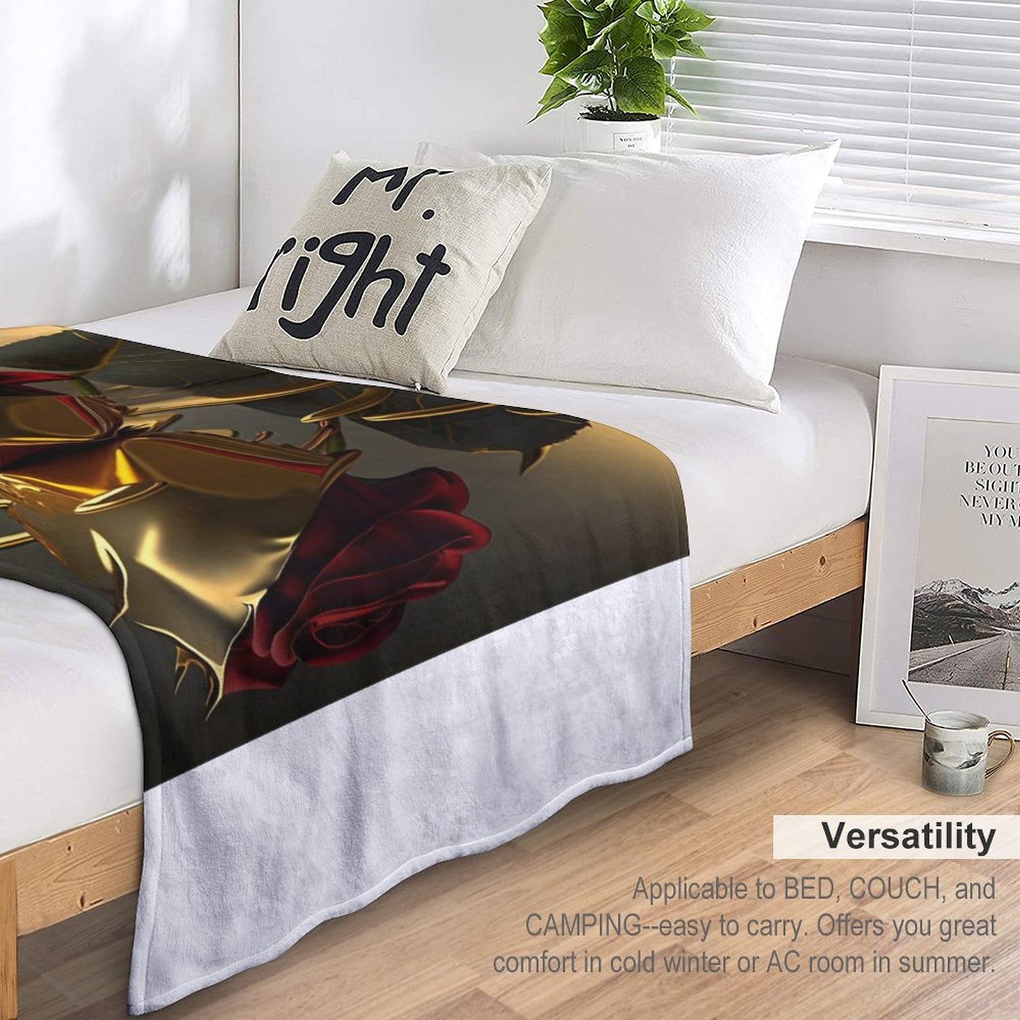 330gsm Flannel Blanket (One-sided Printing)-40"×50"