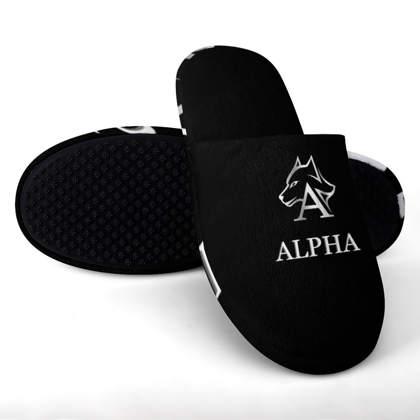 Flannel Men's Cotton Slippers