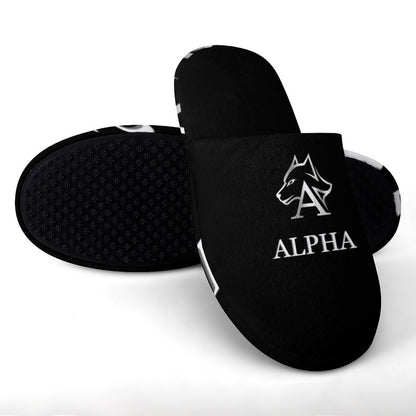 Flannel Men's Cotton Slippers