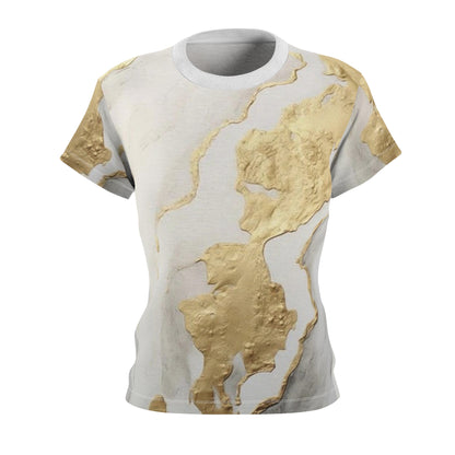 GOLD FOIL 3D Women's Blouse (form fit)