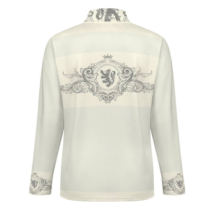 300gsm Men's Polo Sweatshirt LM111 (All-Over Printing)