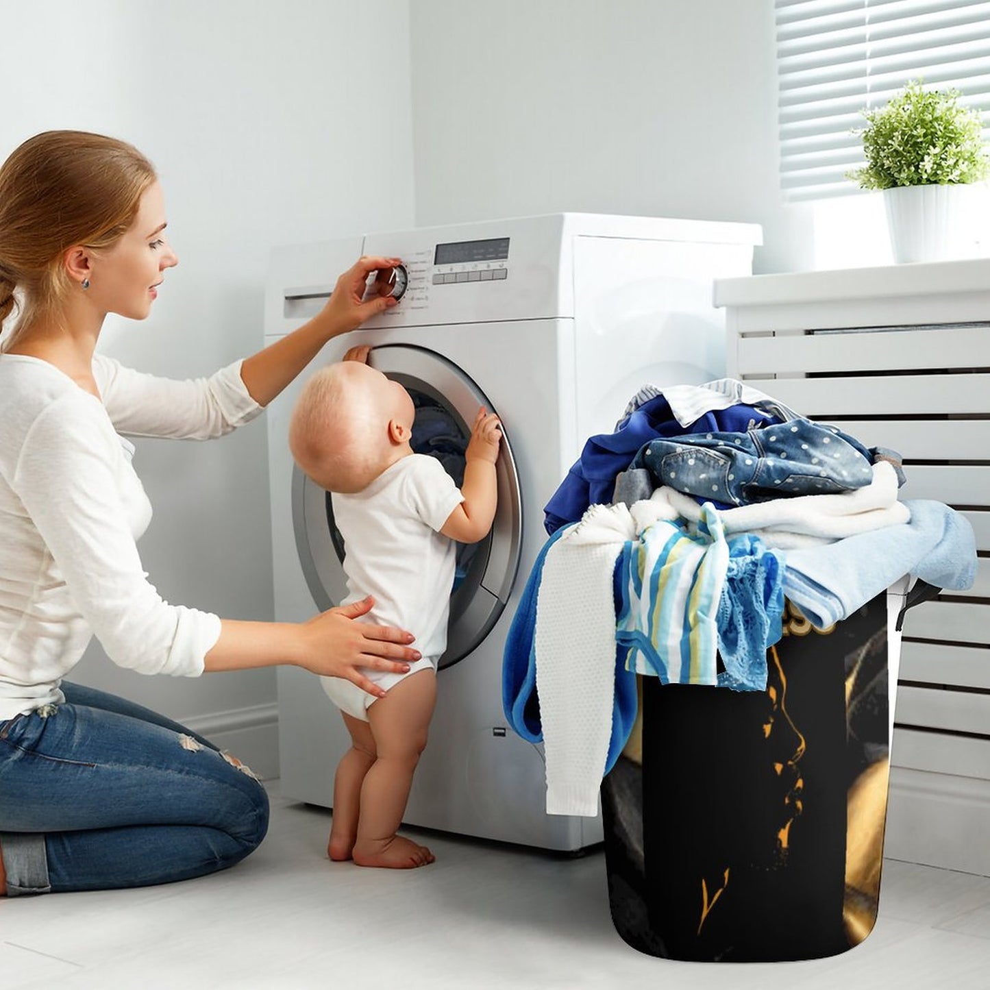 Collapsible Laundry Basket