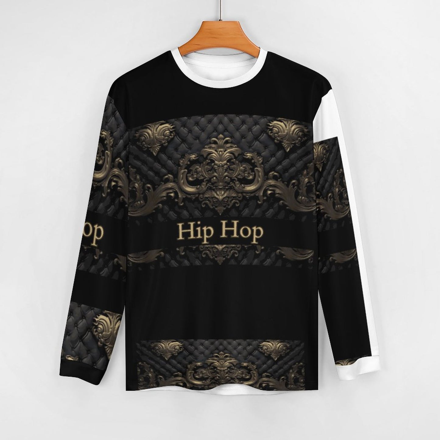 Men's Workout Top Long Sleeve DS017 (All-Over Printing)