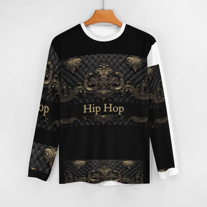 Men's Workout Top Long Sleeve DS017 (All-Over Printing)