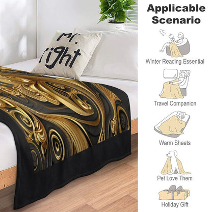 280gsm Flannel Blanket (One-sided Printing)-40"×50"