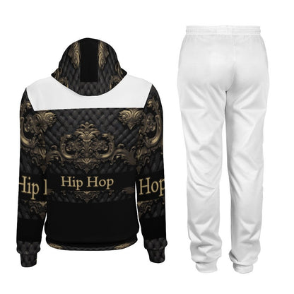 250gsm Imitation Cotton Hoodie & Joggers Set 4T03 (All-Over Printing)