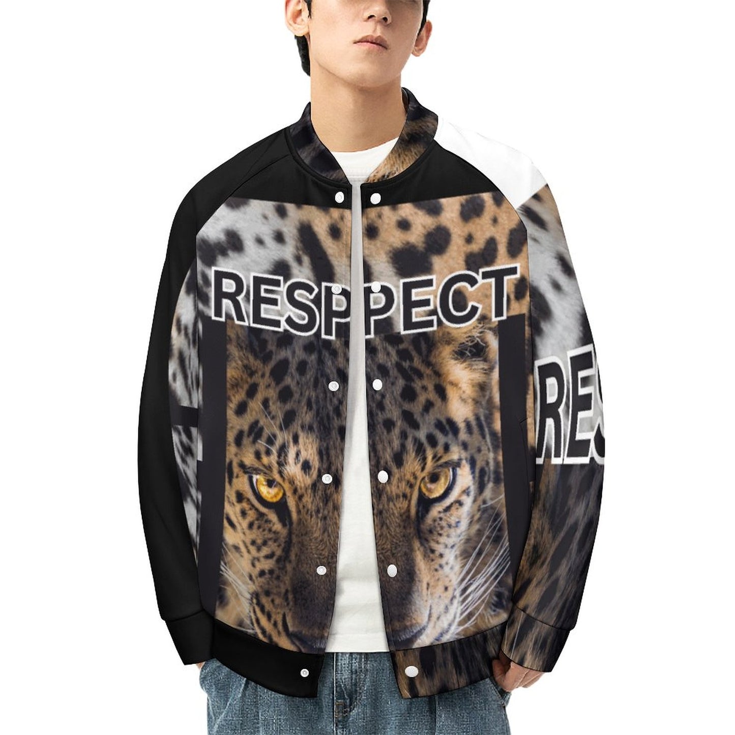 Men's Baseball Jacket (All-Over Printing)
