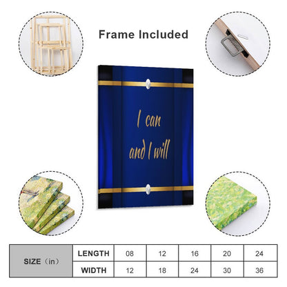 Framed Wooden Poster Hanging (Vertical 2:3)-8x12 inch