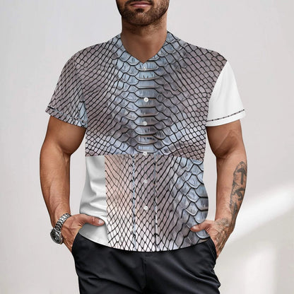 Short Sleeve Men's Baseball Batting Jacket J50T