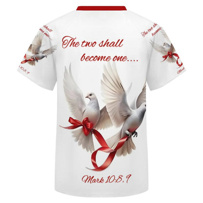 180gsm Women's Raglan T-shirt(All-Over Printing)
