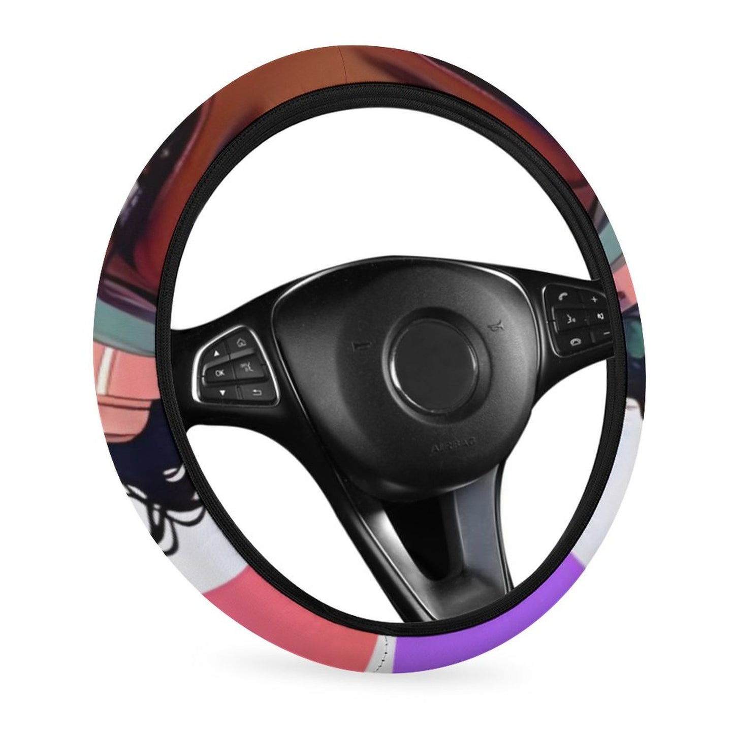 Car Steering Wheel Cover