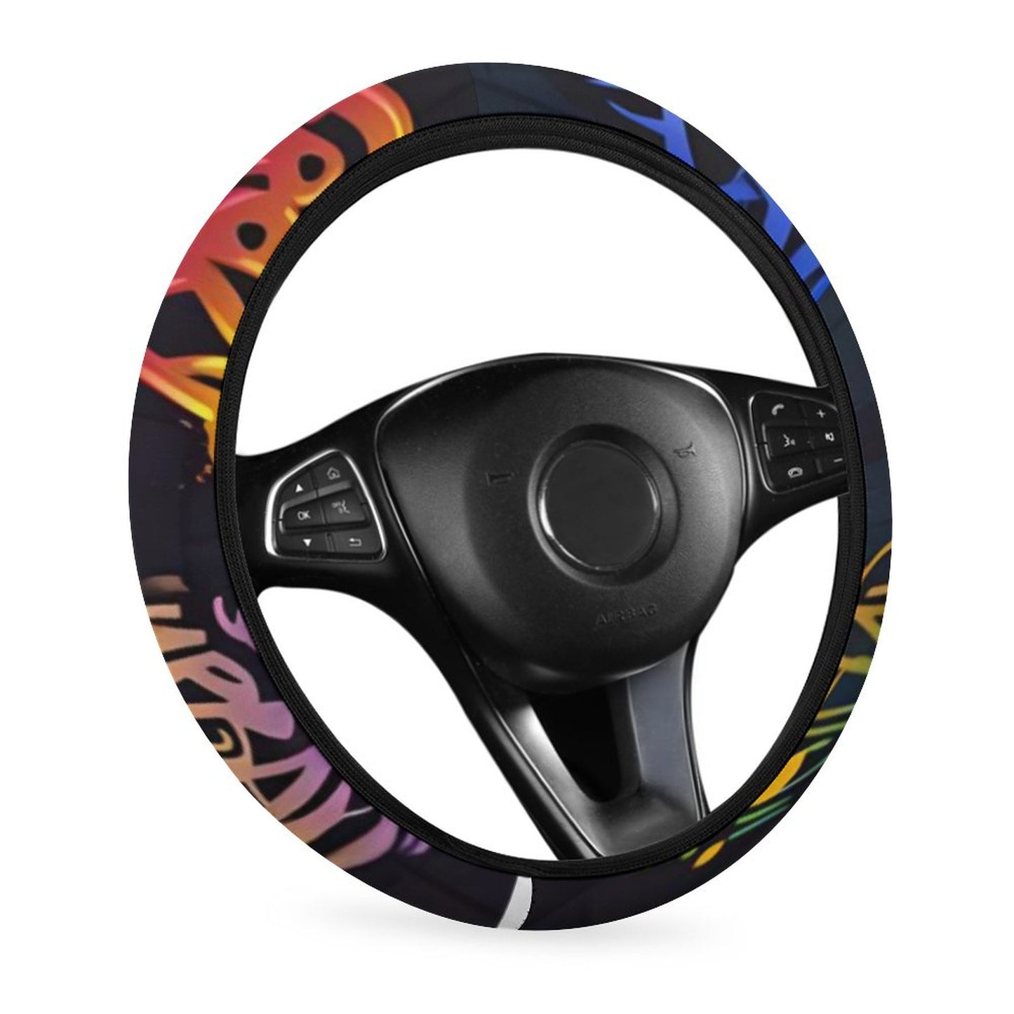 Car Steering Wheel Cover
