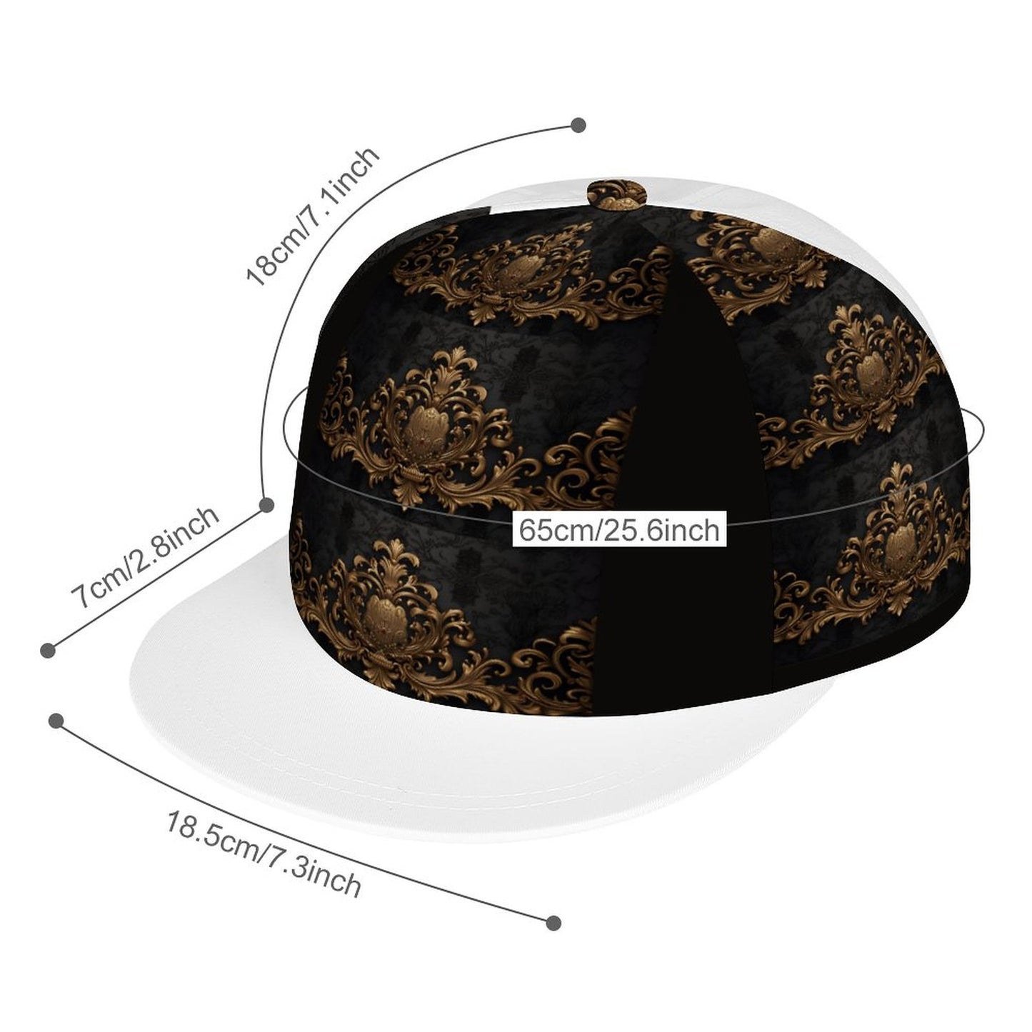 Unisex Snapback Cap (All-Over Printing)