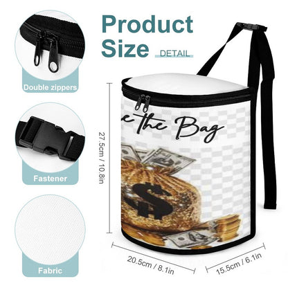 Collapsible Car Trash Bin