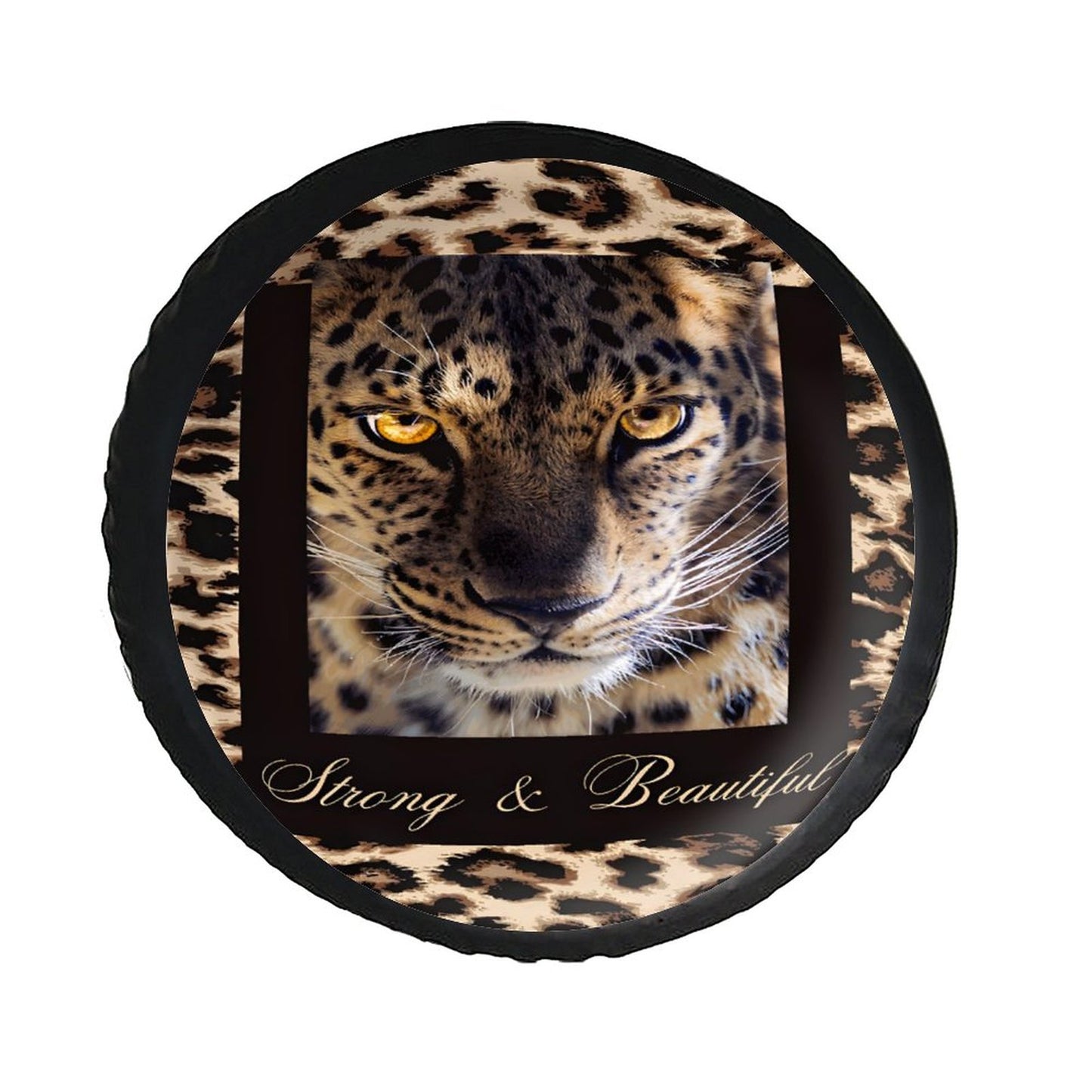 Leather Tire Cover(One-sided Printing)